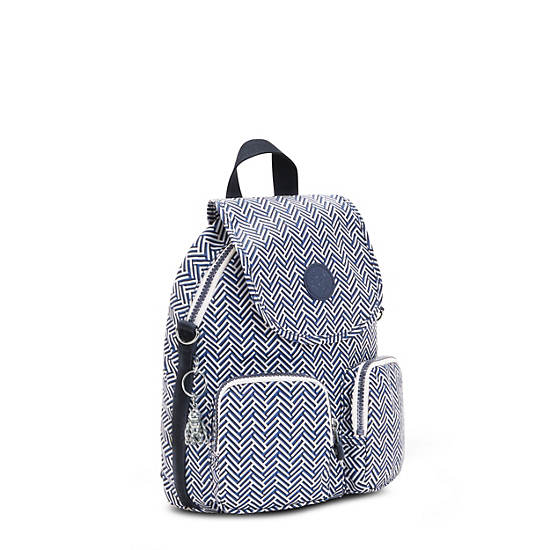 Kipling Firefly Up Printed Convertible Rugzak Grijs | België 1633EB